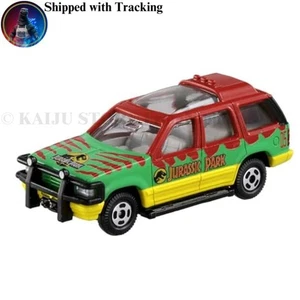 Takara Tomy Dream Tomica SP Jurassic World Tour Vehicle Miniature Car Toy for - Picture 1 of 3