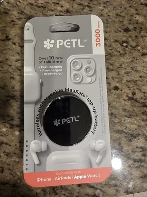 Petl 3000 MaH 10hr Magsafe Battery for All IPhone Products New Sealed  - Image 1 of 3
