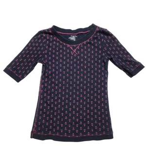 Mädchen Gr. L (10-12) Old Navy dunkelblau und rosa maritim Anker Pullover - Bild 1 von 5