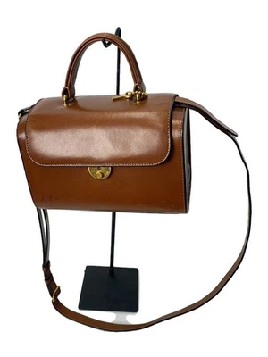 Bolso Bandolera Maison Margiela Cuero S56WD0029 Marrón Sólido  Foto 1 de 4