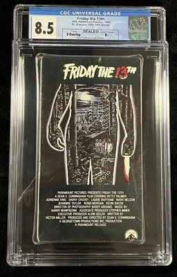 1988 Friday The 13th VHS Sealed B+ CGC 8.5 IGS VGA - Image 1 of 4