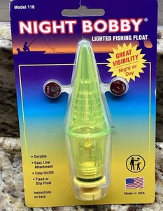 Night Bobby modello n. Galleggiante da Pesca Illuminato 118 - Bobber Illuminato Nuovo - Foto 1 di 1