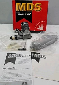 MDS 46 FS Aero Motor mit Schalldämpfer - RC Flugzeug Motor - Neu in OVP - Bild 1 von 4