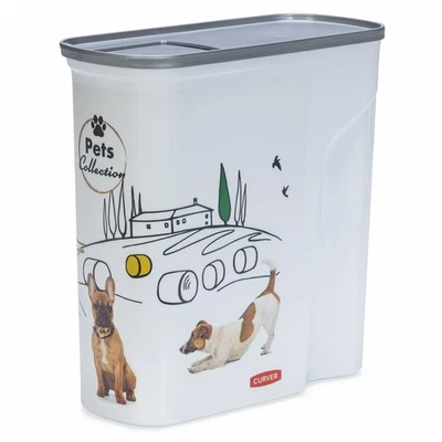 Curver Futterbox - 6 ltr / 2,5 kg - Snack Behälter Container Dose für Hunde - Bild 1 von 4