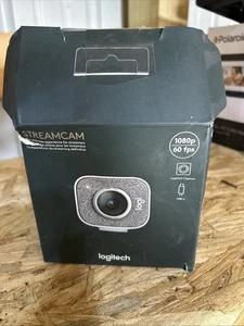 Logitech Streamcam Plus 1080 Webcam 960-001280 USB Wired Stream Cam - Picture 1 of 3