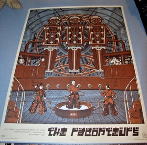 Póster serigrafiado firmado Third Man Records de los Raconteurs Nashville 2011 Rob Jones - Imagen 1 de 3