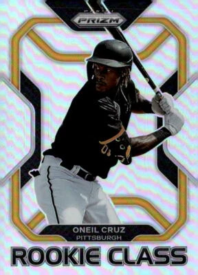 2022 Panini Prizm #RC-2 Oneil Cruz Rookie Class Silver Prizm - Image 1 of 2