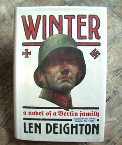 Winter ✠1988 HC Large Print✠ Deighton WWI WWII Nazi Germany Berlin Family Novel - Bild 1 von 11