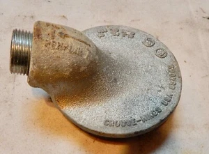 Cooper Crouse-Hinds GUA062 Sealing Cover 3” x 3/4” NPT 4P35 Steel NOS USA 286Y - Picture 1 of 5