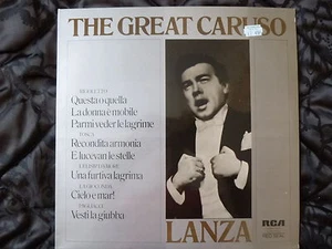 MARIO LANZA - THE GREAT CARUSO - RCA RED SEAL LABEL - Picture 1 of 4