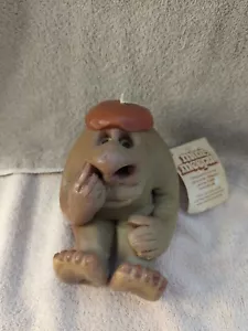 Vintage Mini Meepuls 1974 Novelty Wax Candle Unburned W/ Tag Nose Picker RARE - Picture 1 of 13