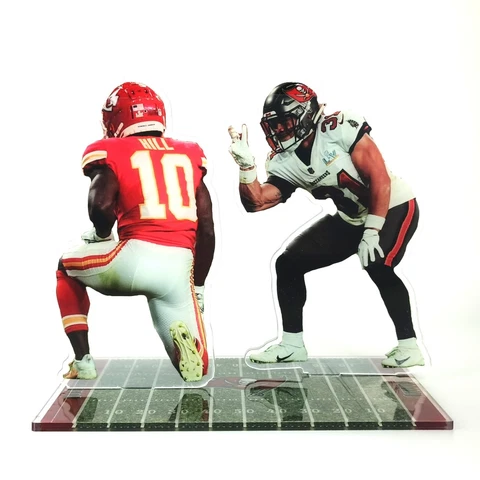 Antoine Winfield Jr Figure - #31 Tampa Bay Buccaneers Peace Sign to Tyreek Hill Cover