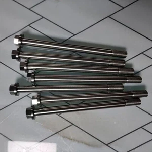 1 Stück M10 x1,25 Titanschrauben Flanschkopfschrauben 130 mm 135 mm für Motorrad - Bild 1 von 10