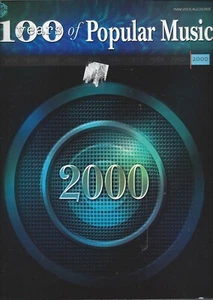 100 AÑOS DE MISIC POPULAR 2000 ~ WARNER BROTHERS - Piano - Voz - Acordes - Imagen 1 de 1