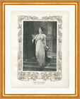 Queen Louise of Prussia painting Gustav Richter BS art supplement 32 framed