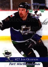 1999-00 Fort Worth Brahmas #12 Jon Olofson