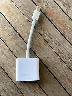Apple A1305 Thunderbolt Mini Display Port to DVI Cable Monitor Adapter Genuine - Image 1 of 4