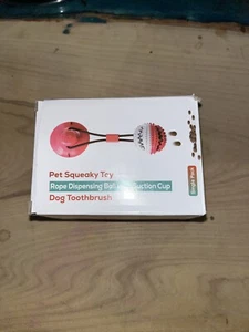 Suction Cup Dog Toy for Aggressive Chewers, Chew Toys w/ Built-in Bell Rope Tug - Picture 1 of 5