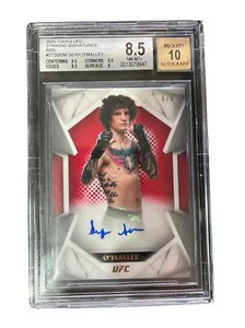 Sean O'Malley Numbered 6 out of 8 Topps UFC Autograph BGS 8.5/10 