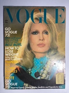 Vintage Vogue Magazine - January 1973 - Picture 1 of 2