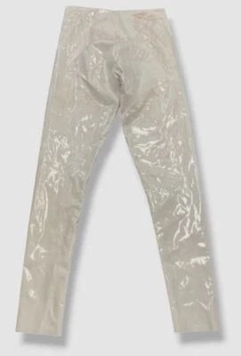 Pantalones legging Commando para mujer blancos elásticos de imitación de cuero talla L Foto 1 de 4