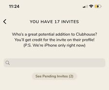 ✅ BESTSELLER Clubhouse (Cheap) App invite - VERY FAST DELIVERY