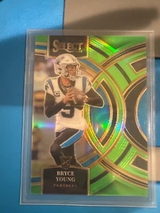 2023 Panini Select Premier Level Bryce Young #167 Neon Green /49 Rookie Panthers - Picture 1 of 2