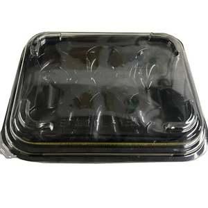 MT Products Kunststoff Devilled Egg Träger/Devilled Egg Tablett mit Deckel - 12er Pack - Bild 1 von 10