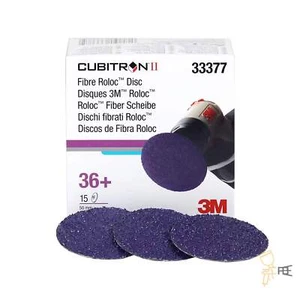Discos de fibra 3M™ Cubitron™ II Roloc™ - Imagen 1 de 3