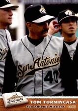 2007 San Antonio Missions Grandstand #14 Tom Tornincasa Hitting Coach Card