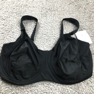 Comfort Choice Womens the Petal Boost Bra Size 48DDD Black Adjustable Strap NWT - Picture 1 of 12