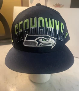 NFL Seattle Seahawks Cap One Size 8 Large - Picture 1 of 11