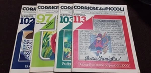 LOTTO CORRIERE DEI PICCOLI VINTAGE ANNI 70 80 GOLDRAKE PUFFI DOLCE REMI FUMETTI - Foto 1 di 4