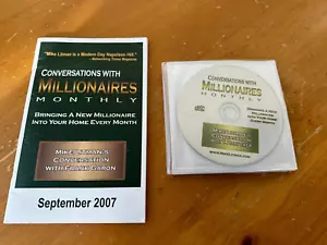 CONVERSATIONS WITH MILLIONAIRES MONTHLY BY MIKE LITMAN - HARD-TO-FIND ITEM! - Picture 1 of 9