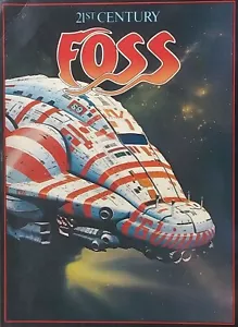 Chris Foss 21st Century Foss, 1978 Import Book of Sci-Fi Art Work, Loose Cover - Picture 1 of 12