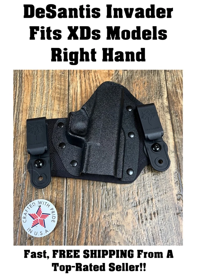 DeSantis Gunhide M65KAY1Z0 Invader XDS RH BLK