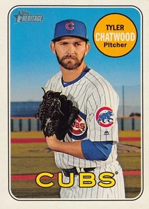 2018 Topps Heritage High Number - #649 Tyler Chatwood Baseball MLB - Picture 1 of 2