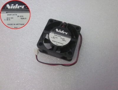 New nidec 4015 D04R-24TM 24V 0.06A 4CM Mute Inverter Cooling fan - Image 1 of 4