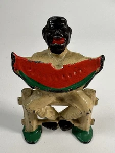 Accesorio Manoil Lead Happy Farm Village ~ Hombre sentado en la cerca 41/14 - Imagen 1 de 7
