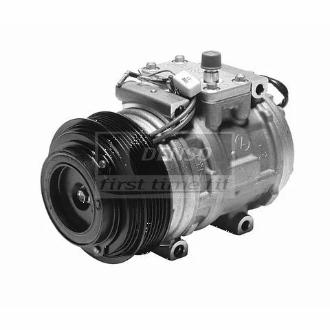 DENSO 471-1228 Compressor w/ Clutch For 85-93 Mercedes-Benz 190E 300D - Image 1 of 4