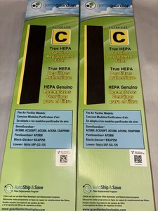 Germ Guardian Size C HEPA Genuine Replacement Filter Set Of 2 - Picture 1 of 5
