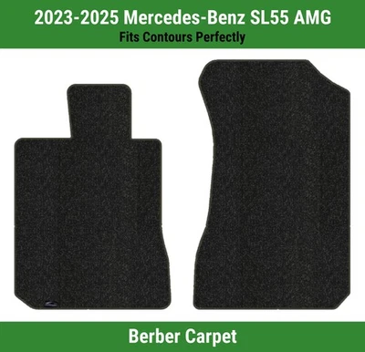 Lloyd Berber 前排地毯垫适用于 2023 - 2025 梅赛德斯 - 奔驰 SL55 AMG  — 第 1/4 张图片