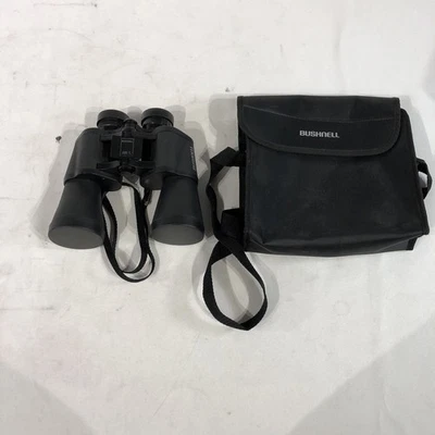 1991 Bushnell Insta Focus Binoculars 10 x 50mm 288ft 1000 Yards W/ Bag - Image 1 of 4