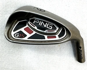 Ping G15 9 Iron Black Dot Head Only Right Handed - Picture 1 of 7
