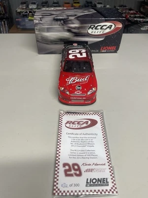 Kevin Harvick Budweiser/Rheem NASCAR 2011 diecast Elite 1:24 70/300 hecho Foto 1 de 4