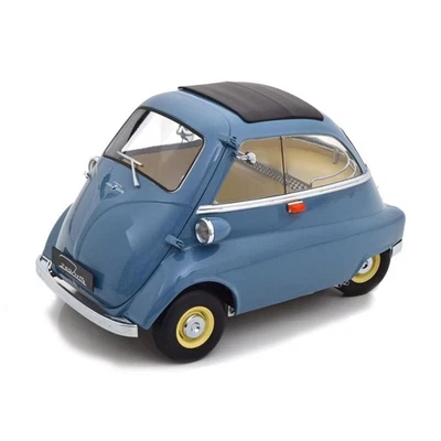 Kk Echelle KKDC120046 1/12 BMW 250 Isetta 1959 Gris Bleu Modèle Voiture D Japon - Photo 1/4