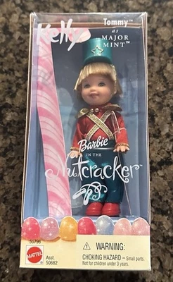 Barbie in the Nutcracker Kelly TOMMY as MAJOR MINT Boy Doll 2001 Mattel 50796 - Image 1 of 4