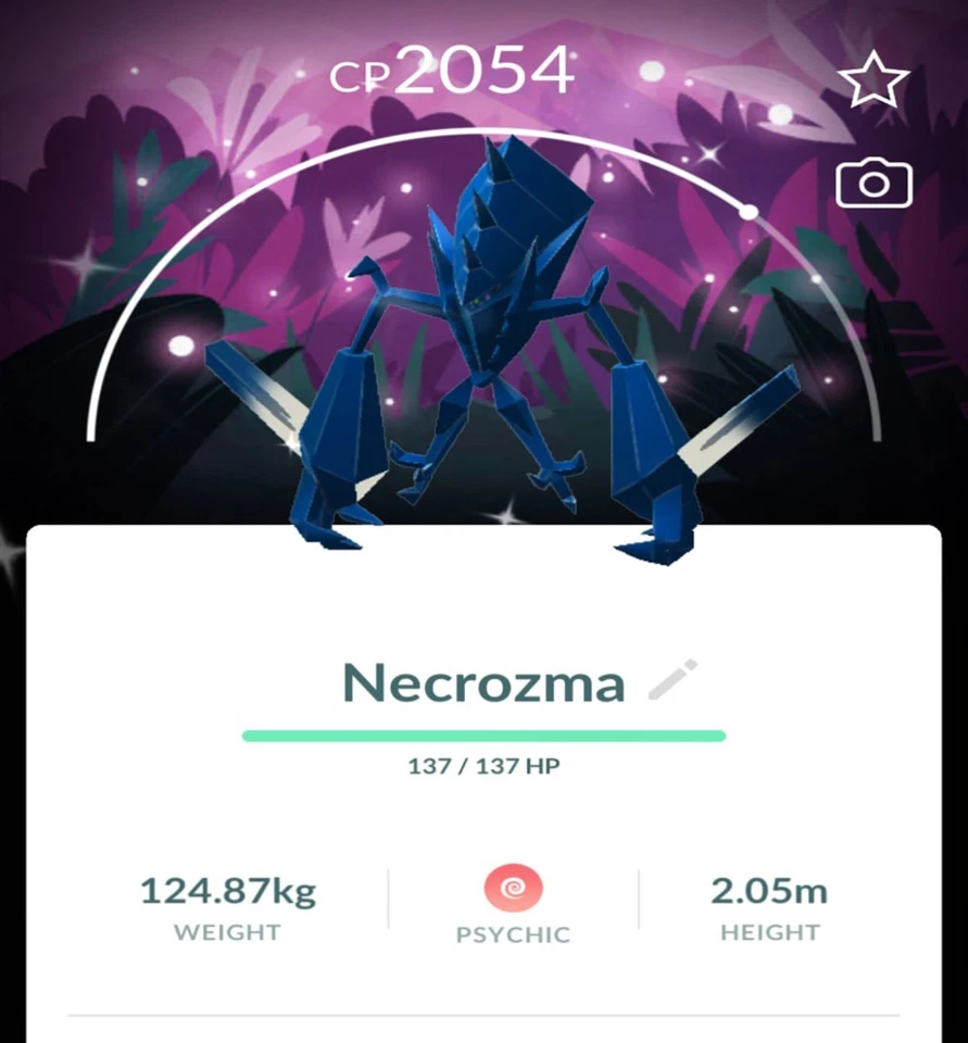 Necrozma Brillante con Fondo Especial - Leer descripción - Imagen 1 de 1