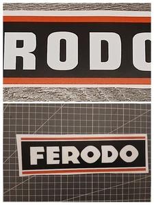 Ferodo Bremsen Aufkleber - Bild 1 von 3