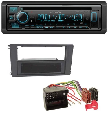 Kenwood Bluetooth DAB CD MP3 USB Autoradio für Porsche Cayenne (2007-2010) - Bild 1 von 4